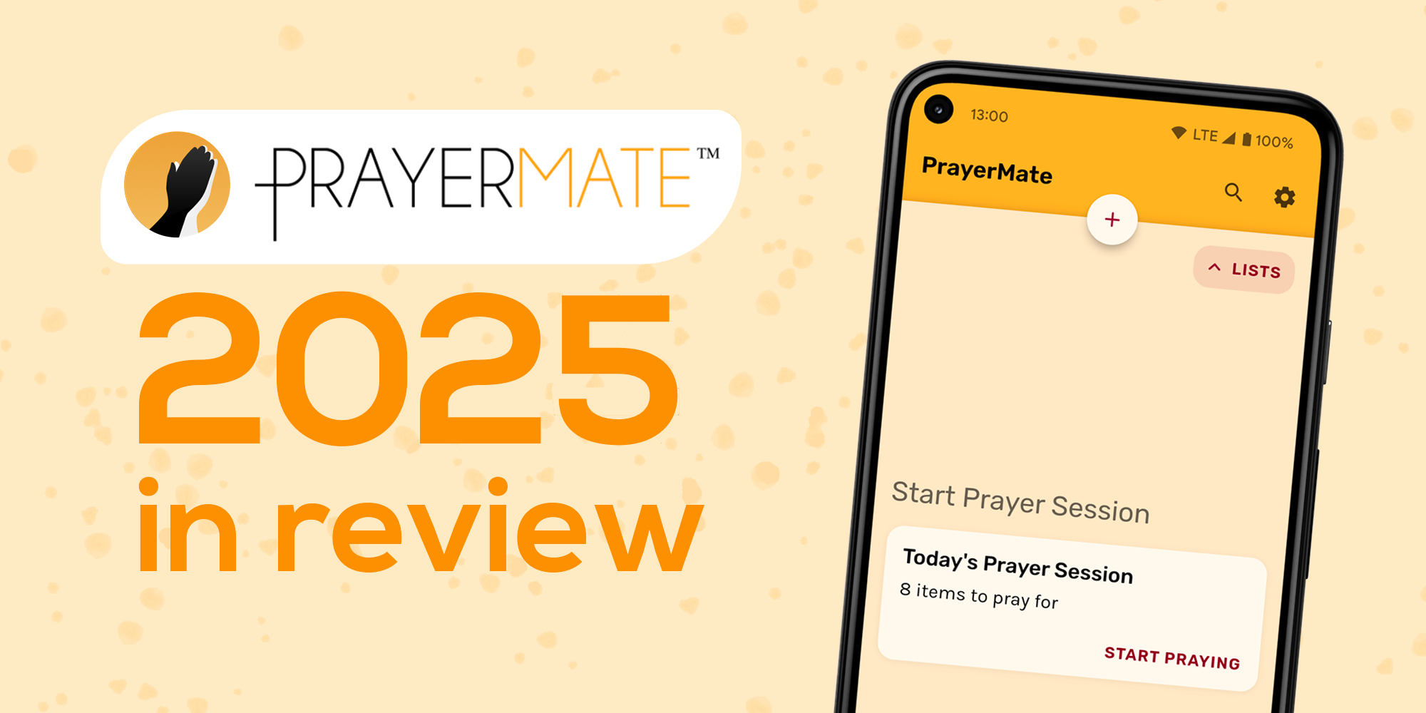 PrayerMate: 2025 in Review